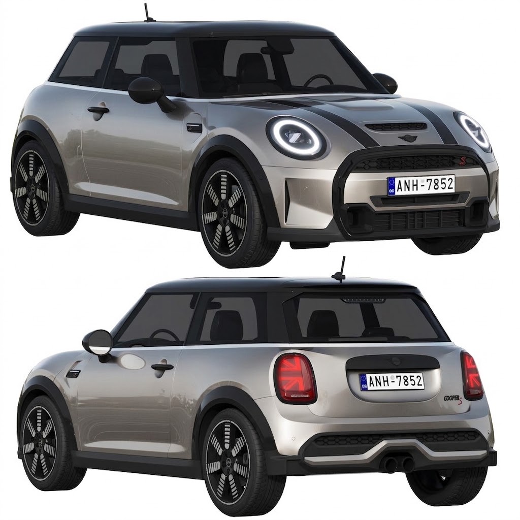 3D Oasis - Mini Cooper S 3-door 2022