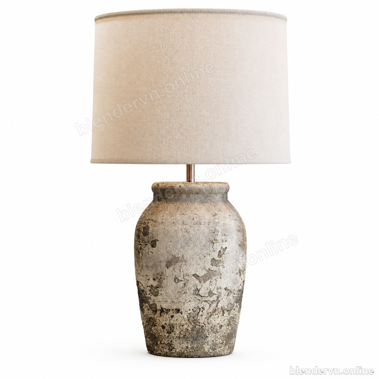 Model 3D Ánh sáng Thornton Table Lamp cho Blender archviz — file .blend, vật liệu PBR Cycles (góc nhìn 2)