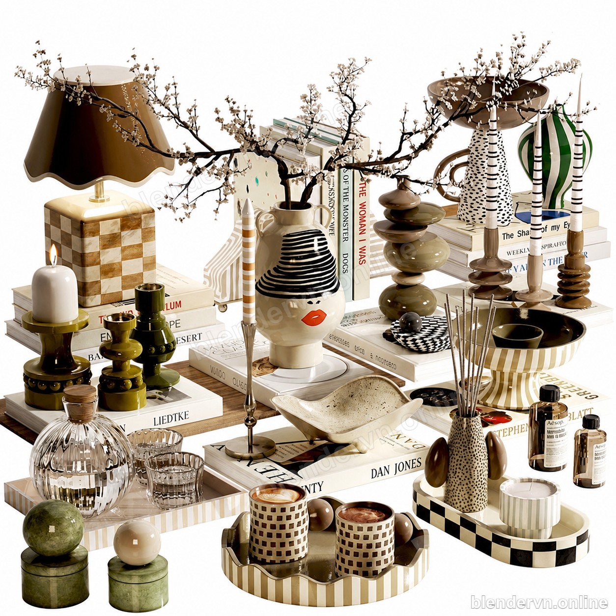 Modern Scandinavian Decor Set