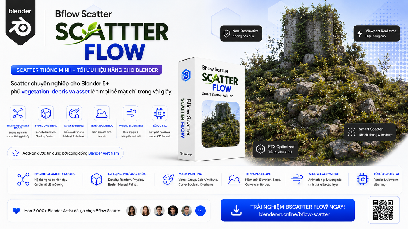 Bscatter Flow